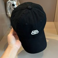 Balenciaga BB Baseball Cap Cotton In Black