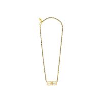 Balenciaga BB Icon Necklace In Gold