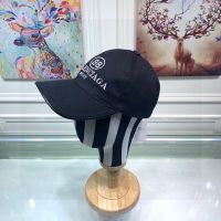 Balenciaga BB Mode Cap In Canvas Black