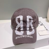 Balenciaga BB Sprayed Cap Cotton In Grey