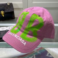 Balenciaga BB Sprayed Cap Cotton In Pink