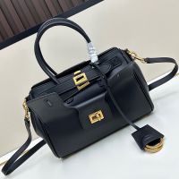 Balenciaga Bel Air Carry All Bag In Smooth Calfskin Black