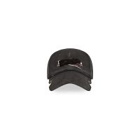 Balenciaga Gaffer Cap Cotton In Black