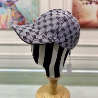 Balenciaga Hacker Allover Logo BB Baseball Cap In Grey