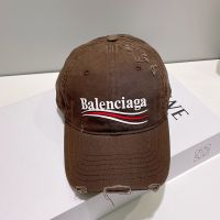 Balenciaga Political Campaign Cap In Coffee