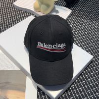 Balenciaga Political Campaign Cap Cotton In Black