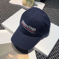 Balenciaga Political Campaign Cap Cotton In Navy Blue