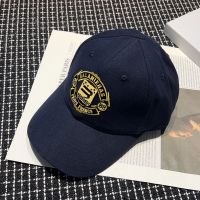 Balenciaga Quest Baseball Cap Cotton In Navy Blue