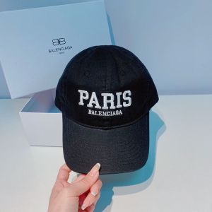 Balenciaga Cities Paris Cap In Black