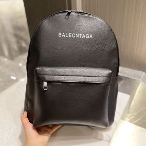 Balenciaga Everyday Backpack Smooth Calfskin In Black
