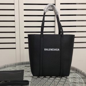 Balenciaga XXS Everyday Tote Bag Calfskin In Black