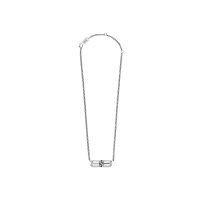 Balenciaga BB Icon Necklace In Silver