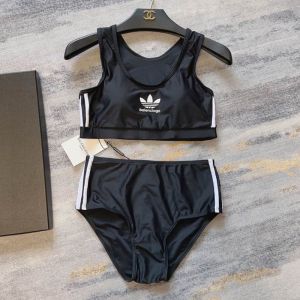 Balenciaga x Adidas Swimsuit In Lycra Black