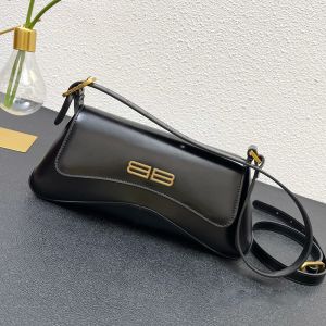 Balenciaga XX Flap Bag In Smooth Calfskin Black