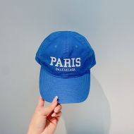 Balenciaga Cities Paris Cap In Blue