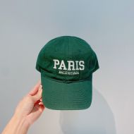 Balenciaga Cities Paris Cap In Green