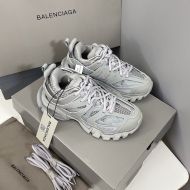 Balenciaga Glow In The Dark Track Sneakers Unisex In Gray
