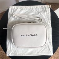 Balenciaga Small Everyday Camera Bag Calfskin In White