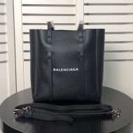 Balenciaga XS Everyday Tote Bag Calfskin In Black