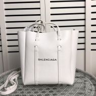 Balenciaga XS Everyday Tote Bag Calfskin In White