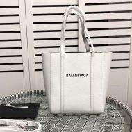 Balenciaga XXS Everyday Tote Bag Calfskin In White