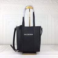 Balenciaga XXS Everyday Tote Bag Grained Calfskin In Black