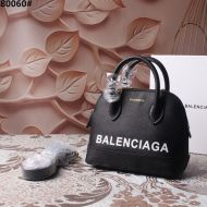 Balenciaga XXS Ville Handbag Calfskin In Black